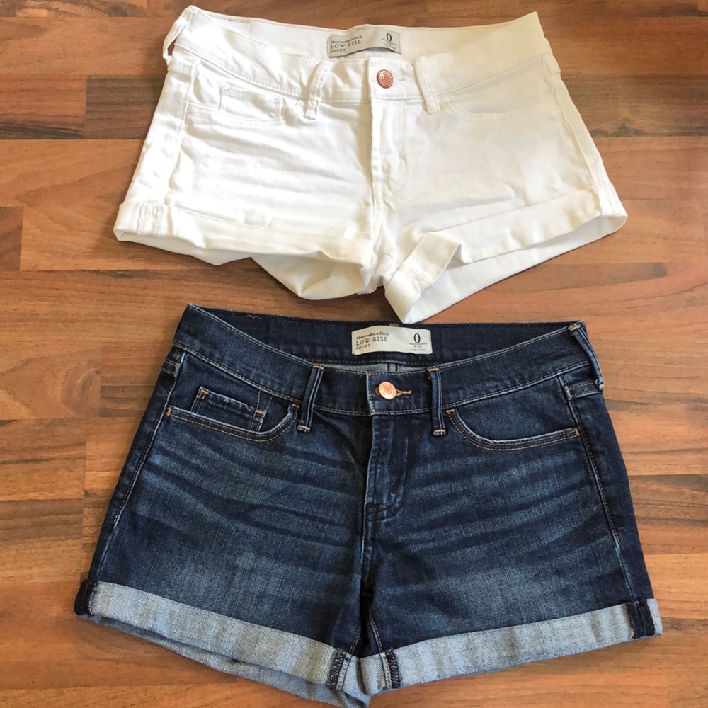 Abercrombie and Fitch Low Rise Shorts